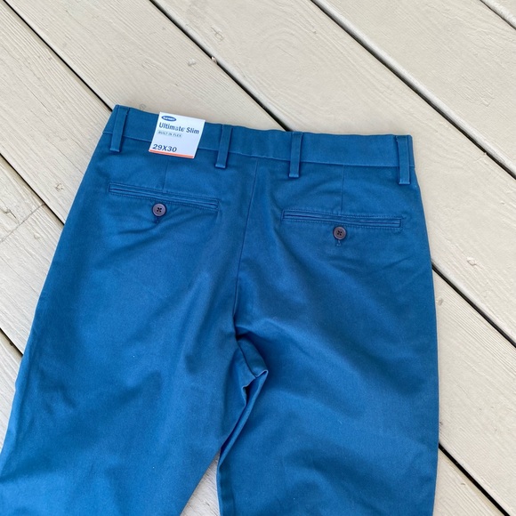 NWT Old Navy - Mens turquoise ultimate slim built in flex) khaki pants… - Picture 4 of 7